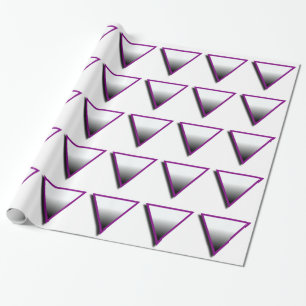 ASEKSUELE DRIEHOEK SYMBOOL 3D -.png Cadeaupapier