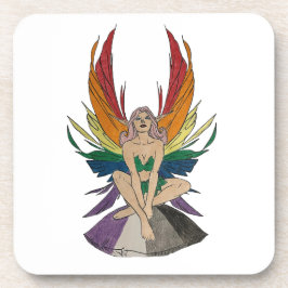Aseksuele Faerie Bier Onderzetter