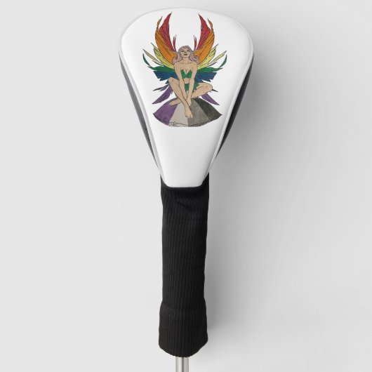 Aseksuele Faerie Golfheadcover (Voorkant)