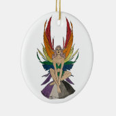 Aseksuele fee keramisch ornament (Rechts)