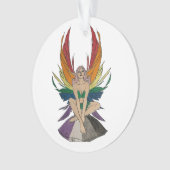 Aseksuele fee ornament (voorkant)