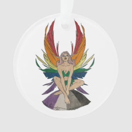 Aseksuele fee ornament
