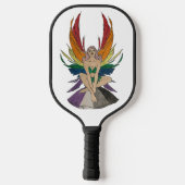 Aseksuele fee pickleball paddle (Achterkant)