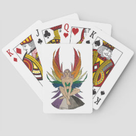 Aseksuele fee pokerkaarten