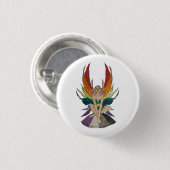 Aseksuele fee ronde button 3,2 cm (Voorkant /achterkant)