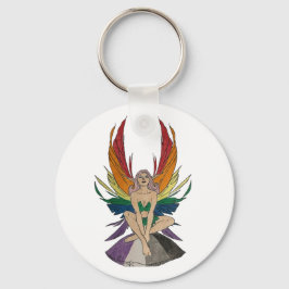 Aseksuele fee sleutelhanger