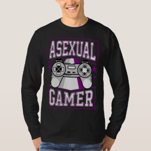 Aseksuele Gamer Videospellen Schattig Trendy Ace T-shirt