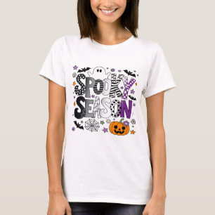 Aseksuele Griezelige Seizoen Halloween T-shirt