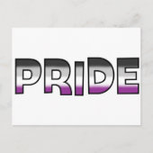 Aseksuele Pride Briefkaart (Voorkant)