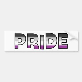 Aseksuele Pride Bumpersticker