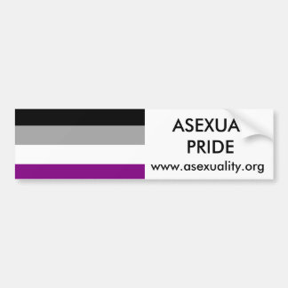 Aseksuele Pride Bumpersticker 2