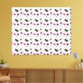 Aseksuele Pride Canvas afdrukken (Insitu (Woonkamer))