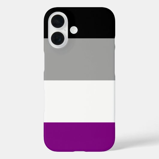 Aseksuele Pride Case-Mate iPhone Case (Achterkant)