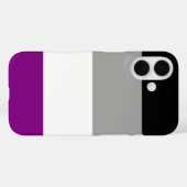 Aseksuele Pride Case-Mate iPhone Case (Achterkant (horizontaal))