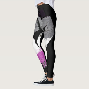 Aseksuele pride Fist Leggings