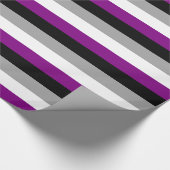 Aseksuele Pride Flag Cadeaupapier (Hoek)