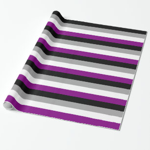 Aseksuele Pride Flag Cadeaupapier