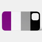 Aseksuele Pride Flag Case-Mate iPhone Case (Achterkant (horizontaal))