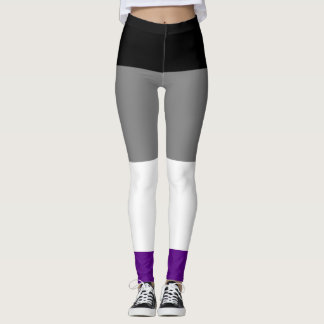 Aseksuele Pride Flag Leggings