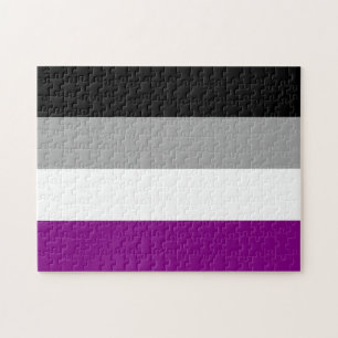 Aseksuele Pride Flag Legpuzzel