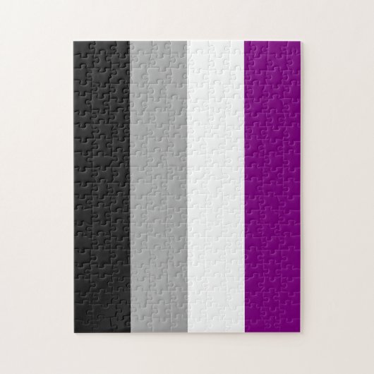 Aseksuele Pride Flag Legpuzzel (Verticaal)