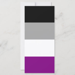 Aseksuele pride Flag LGBTQ