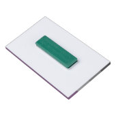 Aseksuele pride Flag LGBTQ Naambadge (Achterkant)
