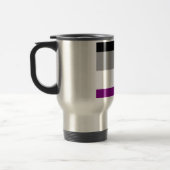 Aseksuele Pride Flag Reisbeker (Links)