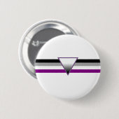 Aseksuele Pride Flag Ronde Button 5,7 Cm (Voorkant /achterkant)