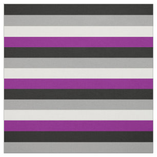 Aseksuele Pride Flag Stof