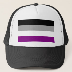 Aseksuele Pride Flag Trucker Pet