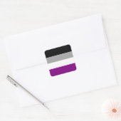 Aseksuele Pride Flag Vierkante Sticker (Envelop)