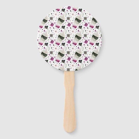 Aseksuele Pride Hand Fans Handwaaier