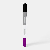 Aseksuele Pride iPhone 16 Hoesje (Rechterkant)