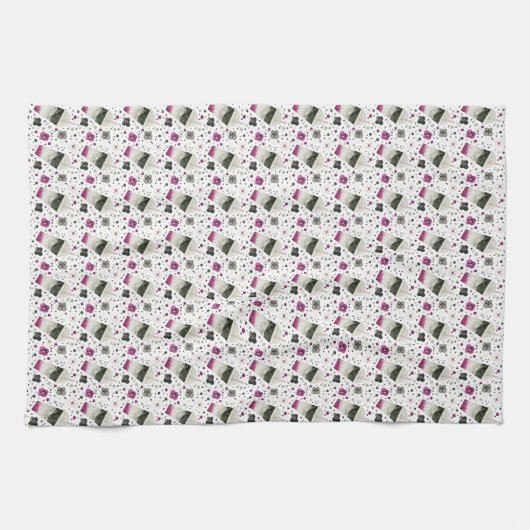 Aseksuele Pride Kitchen Towel Theedoek (Horizontaal)