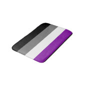 Aseksuele Pride, LGBTQ Pride, Striped Print Badmat (Gekanteld)