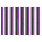 Aseksuele Pride, LGBTQ Pride, Striped Print Tafelkleed (Voorkant (Horizontaal))