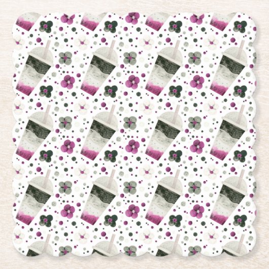 Aseksuele pride Onderzetters (Voorkant)