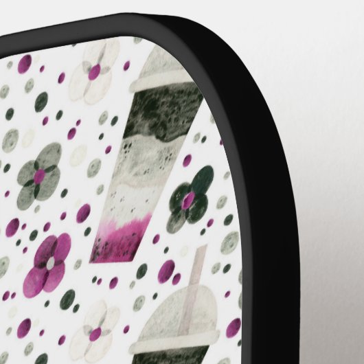 Aseksuele pride Pickleball Racket (Links Detail)