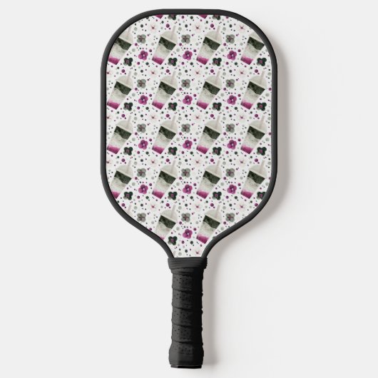 Aseksuele pride Pickleball Racket (Achterkant)