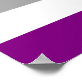 Aseksuele Pride Poster (Hoek)