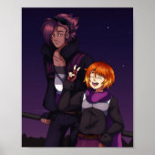 Aseksuele Pride Poster (Voorkant)