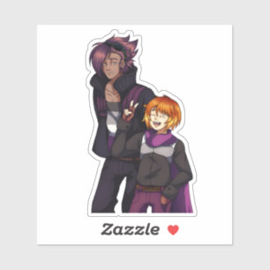 Aseksuele Pride Sticker