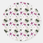 Aseksuele Pride Stickers (Voorkant)