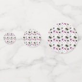 Aseksuele Pride Table Confetti (Achterkanten)