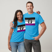 Aseksuele Pride Verzetsvlag T-shirt (Unisex)