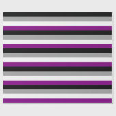Aseksuele Pride-vlag Cadeaupapier (Vlak)