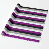 Aseksuele Pride-vlag Cadeaupapier (Uitgerold)