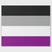 Aseksuele Pride-vlag Cadeaupapier (Vlak)