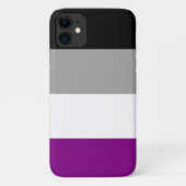 Aseksuele Pride Vlag Case-Mate iPhone Case (Achterkant)